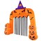 Halloween Inflatable Pumpkin Archway with Stakes and Water Bags